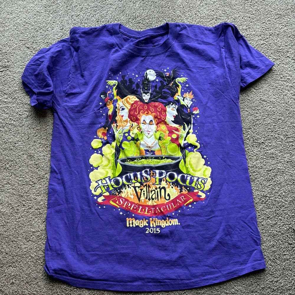Disney parks villain spelltacular shirt